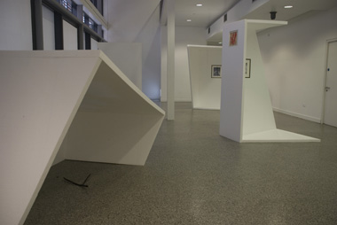 Lee Welch:  Never odd or even, installation shot; courtesy The Lab